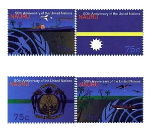 UN (United Nations), 50th Anniversary (I) - Micronesia / Nauru Set