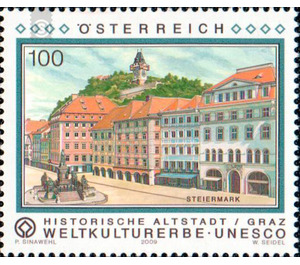 UNESCO world heritage  - Austria / II. Republic of Austria 2009 - 100 Euro Cent