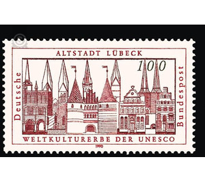 UNESCO world heritage  - Germany / Federal Republic of Germany 1990 - 100 Pfennig