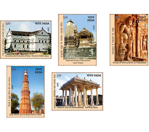 UNESCO World Heritage Sites In India - India 2020 Set