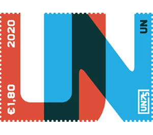 United Nations, 75th Anniversary - UNO Vienna 2020 - 1.80