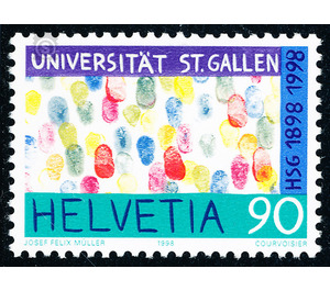 university  - Switzerland 1998 - 90 Rappen
