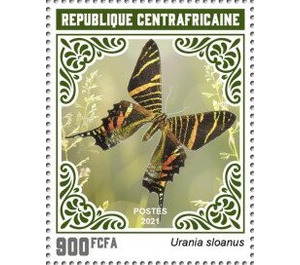 Urania sloanus - Central Africa / Central African Republic 2021 - 900