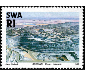 Uranium mine, Rossing - South Africa / Namibia / South-West Africa 1989 - 1