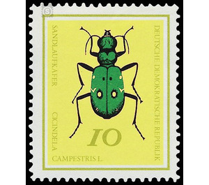 Useful beetles  - Germany / German Democratic Republic 1968 - 10 Pfennig