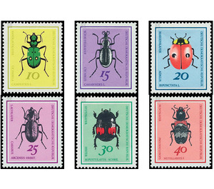 Useful beetles  - Germany / German Democratic Republic 1968 Set