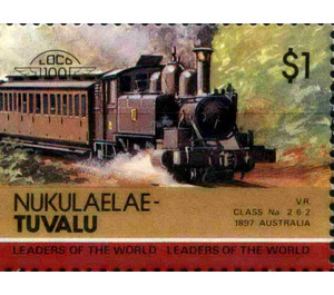 V.R. Class Na 2-6-2 1897 Australia - Polynesia / Tuvalu, Nukulaelae 1985