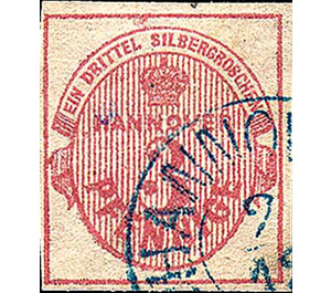 Value in oval - Germany / Old German States / Hannover 1859 - 3