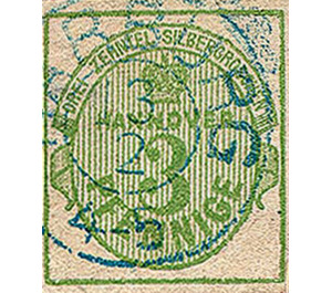 Value in oval - Germany / Old German States / Hannover 1863 - 3