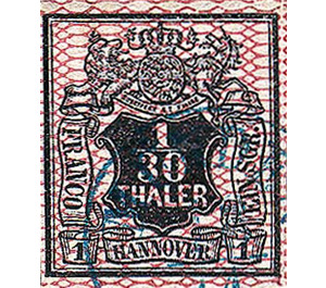 Value in shield - Germany / Old German States / Hannover 1856