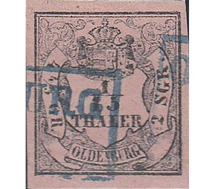 Value in Shield - Germany / Old German States / Oldenburg 1859