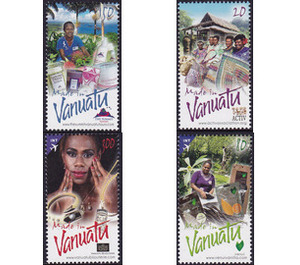 Vanuatu Exports - Melanesia / Vanuatu 2015 Set
