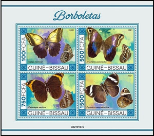 Various Butterflies - West Africa / Guinea-Bissau 2021