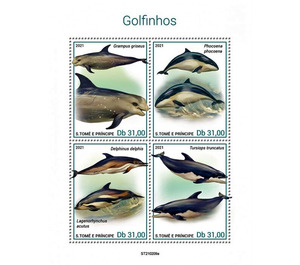 Various Dolphins - Central Africa / Sao Tome and Principe 2021