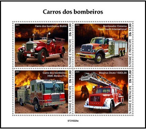 Various Fire Trucks - Central Africa / Sao Tome and Principe 2021
