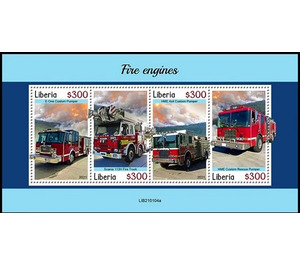 Various Fire Trucks - West Africa / Liberia 2021