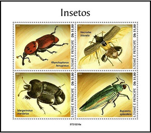 Various Insects - Central Africa / Sao Tome and Principe 2021