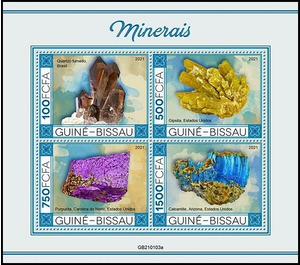 Various Minerals - West Africa / Guinea-Bissau 2021