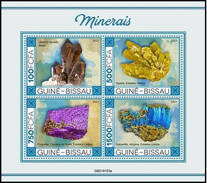 Various Minerals - West Africa / Guinea-Bissau 2021