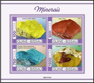 Various Minerals - West Africa / Guinea-Bissau 2021