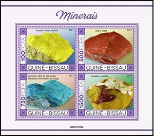 Various Minerals - West Africa / Guinea-Bissau 2021