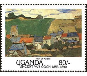 View of Auvers - East Africa / Uganda 1991 - 80