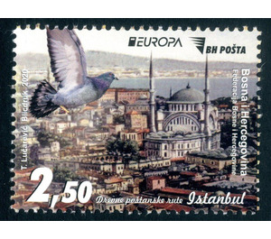 View of Istanbul and Pigeon - Bosnia and Herzegovina 2020 - 2.50