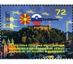 View of Ljubljana, Slovenia - Macedonia / North Macedonia 2021 - 72