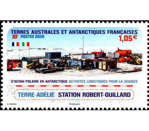 View of Robert Guillard Research Station, Adelie Land - French Australian and Antarctic Territories 2020 - 1.05