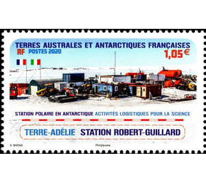 View of Robert Guillard Research Station, Adelie Land - French Australian and Antarctic Territories 2020 - 1.05