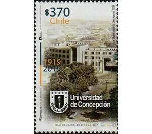 View of University in 1919 - Chile 2019 - 370