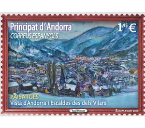 Views of Andorra : Escaldes des dels Vilars - Andorra, Spanish Administration 2018 - 1.45