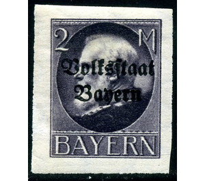 Volksstaat on Ludwig III - Germany / Old German States / Bavaria 1920 - 2