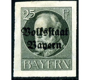 Volksstaat on Ludwig III - Germany / Old German States / Bavaria 1920 - 25