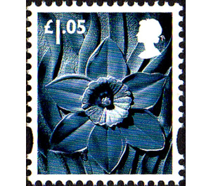 Wales - Daffodil - United Kingdom / Wales Regional Issues 2016 - 1.05