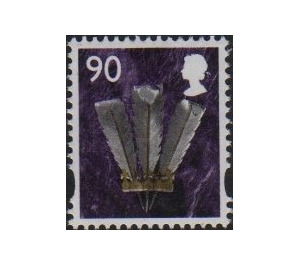 Wales - Prince of Wales Feathers - United Kingdom / Wales Regional Issues 2009 - 90