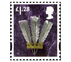 Wales - Prince of Wales Feathers - United Kingdom / Wales Regional Issues 2012 - 1.28