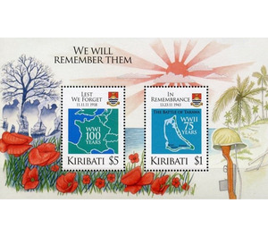 Wartime Anniversaries - Micronesia / Kiribati 2018