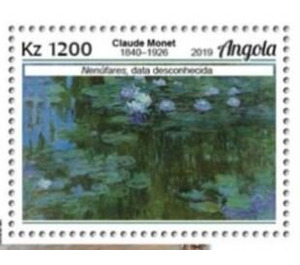 Water Lilies - Monet - Central Africa / Angola 2019