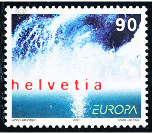 water  - Switzerland 2001 - 90 Rappen