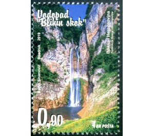 Waterfall on the Bilhi River - Bosnia and Herzegovina 2019 - 0.90
