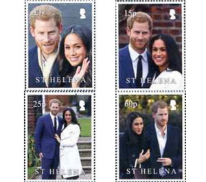 Wedding of Prince Henry of Wales and Ms. Meghan Markle - West Africa / Saint Helena 2018 Set