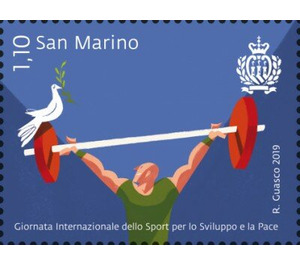 Weightlifting - San Marino 2019 - 1.10