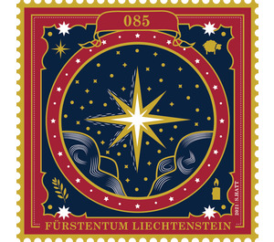 Weihnachten - Die Wegweisung  - Liechtenstein 2021 - 0.85 Swiss Franc