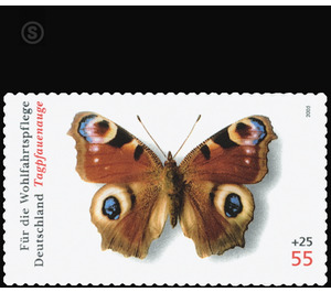 Welfare: butterflies - self-adhesive  - Germany / Federal Republic of Germany 2005 - 55 Euro Cent