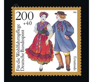 welfare: German national costumes  - Germany / Federal Republic of Germany 1993 - 200 Pfennig