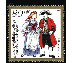 welfare: German national costumes  - Germany / Federal Republic of Germany 1994 - 80 Pfennig