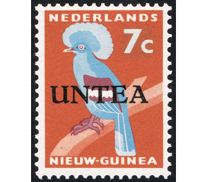 Western Crowned Pigeon (Goura cristata) - UNTEA - Melanesia / Netherlands New Guinea 1962 - 7