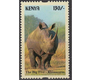 White Rhino (Ceratotherium simum) - East Africa / Kenya 2017 - 130