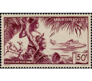 Wiew - Caribbean / Martinique 1947 - 50